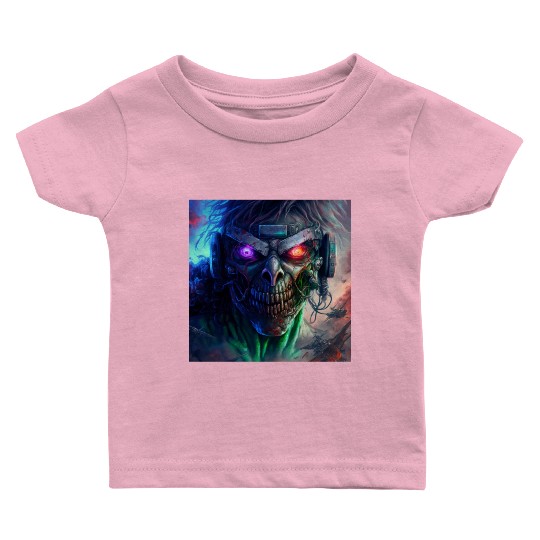 ZOMBIE IRON MAIDEN (version 12) Baby T Shirts