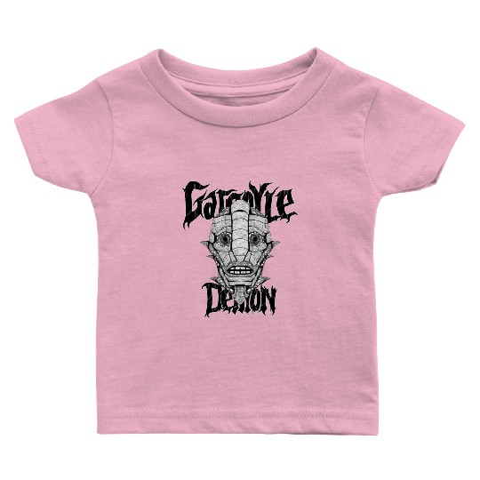 Scary creepy demon Scary creepy demon inspiration Baby T Shirts