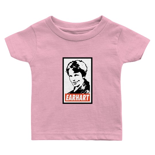 Amelia Earhart Baby T Shirts