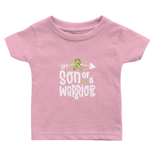 Son Of A Warrior Lymphoma Cancer Awareness Family Baby T Shirts