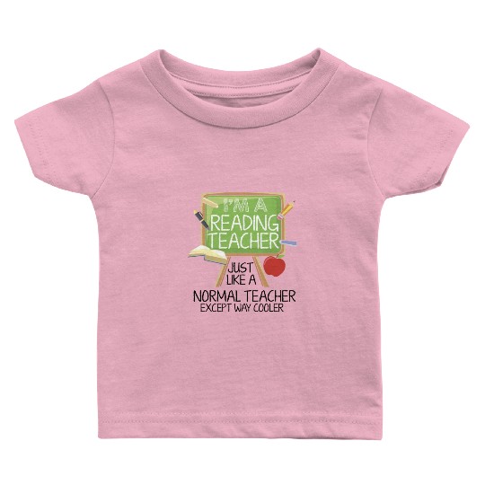 Reading Teacher Baby T Shirts