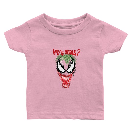 The V.e.n.o.m Joker Symbiosis Why So Serious? Baby T Shirts