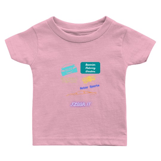Car racing team design Baby T Shirts
