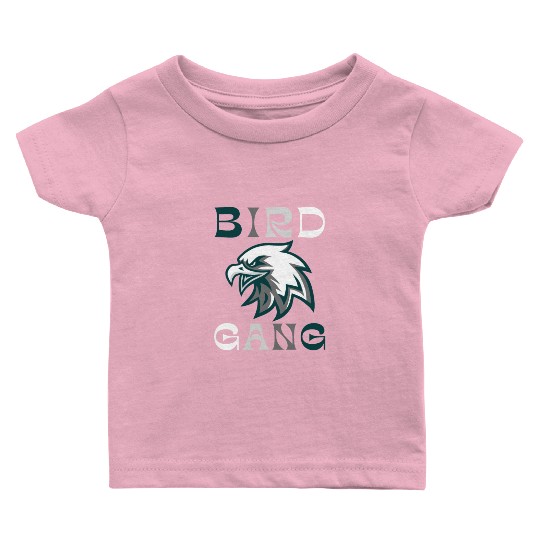 Eagle Bird Gang Funny Philadelphia Baby T Shirts