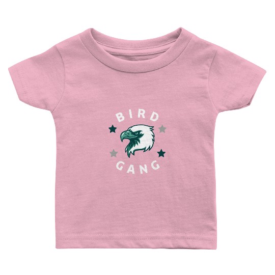 Eagle Bird Gang Funny Philadelphia Baby T Shirts