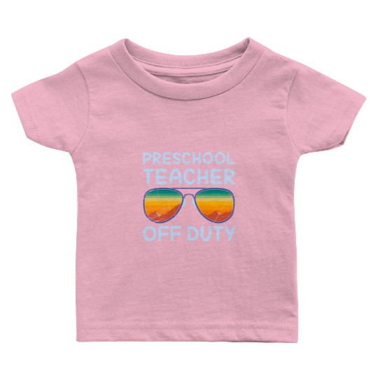 Preschool kindergarten educator off duty teacher Baby T Shirts