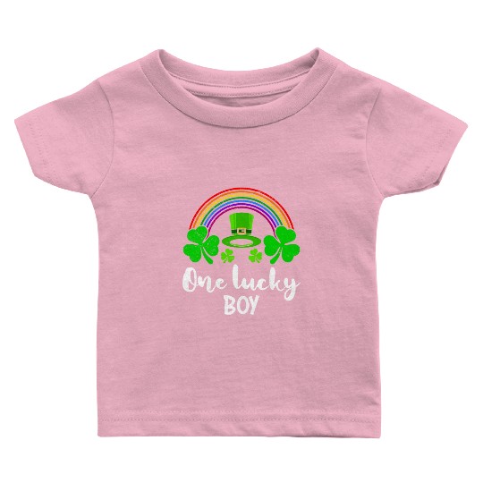 One Lucky Boy St Patrick's Day Baby T Shirts