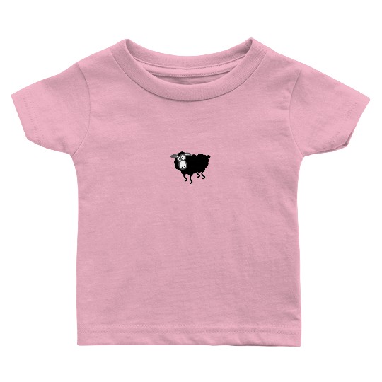 black sheep looking Baby T Shirts