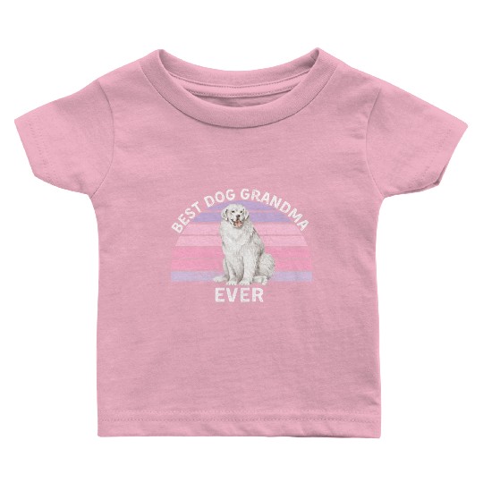 Funny Great Dane dog best dog grandma ever Baby T Shirts