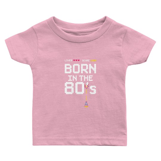 1988 Birtday Retro Gamer Pixel Born in the 80s Baby T Shirts