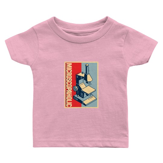 Biology Biologist Microscope Baby T Shirts