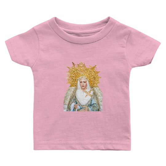 Virgin Mary Mother of Jesus Madonna Baby T Shirts