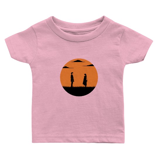 Love or parting in the full moon Baby T Shirts