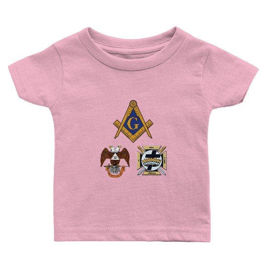 Mason Scottish Rite Knights Templar Baby T Shirts