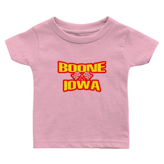 Boone Iowa IA Midwest Hobby Stock Modified Race Ca Baby T Shirts
