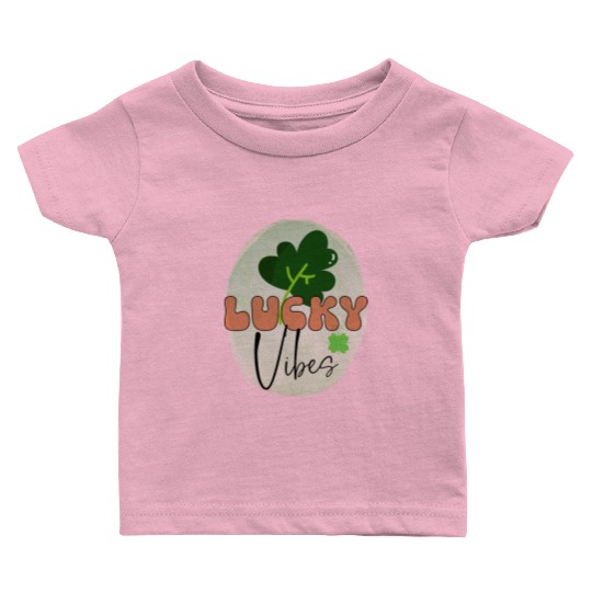 LuckyPatricks Day Sublimation Baby T Shirts