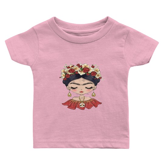 Frida Kahlo Baby T Shirts
