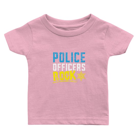 Military Police Officer Cop Law Enforcement Baby T Shirts