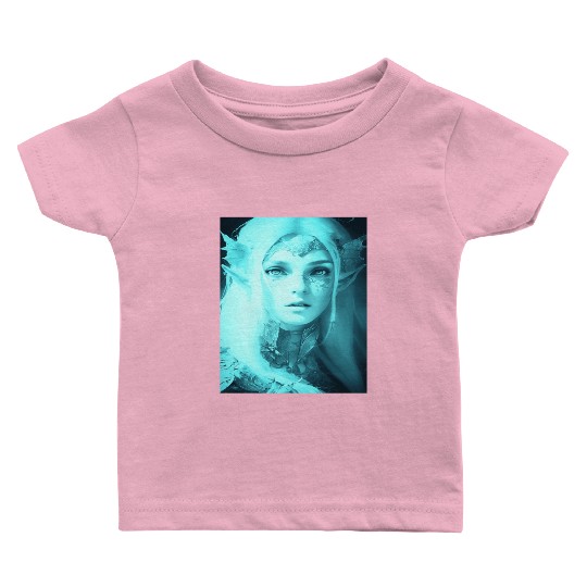 Fairy elf woman fantasy mysticism magic mythical j Baby T Shirts