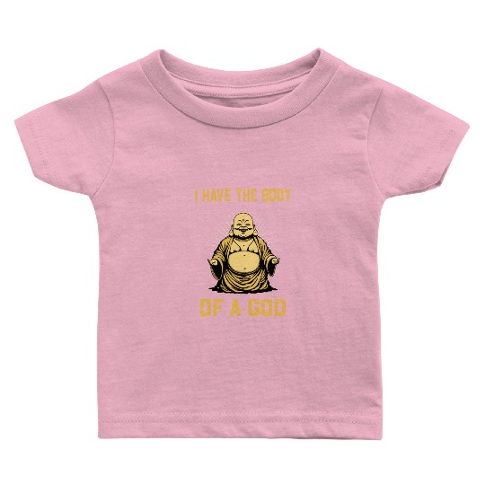 Buddha Body Of A God Meditation Buddhist Baby T Shirts