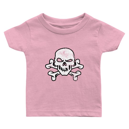 Pirate Skull And Crossbones Baby T Shirts