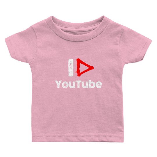 I love YouTube Baby T Shirts