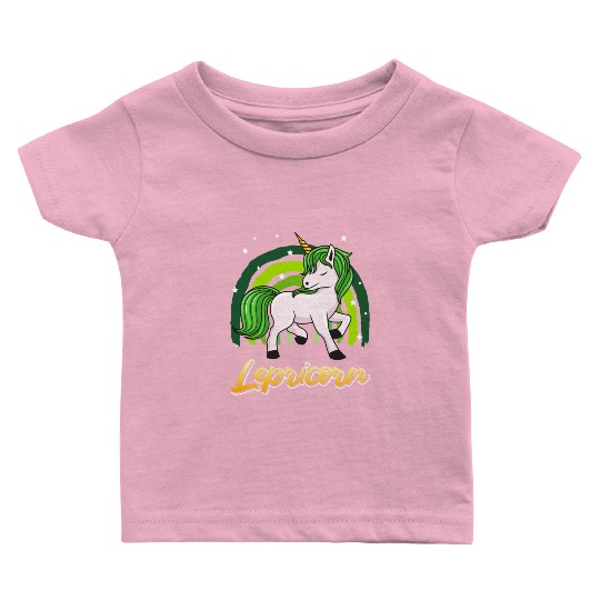 Lepricorn St. Patrick's Day Unicorn Women Baby T Shirts