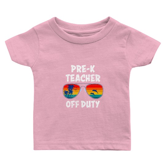 Preschool kindergarten educator off duty teacher Baby T Shirts