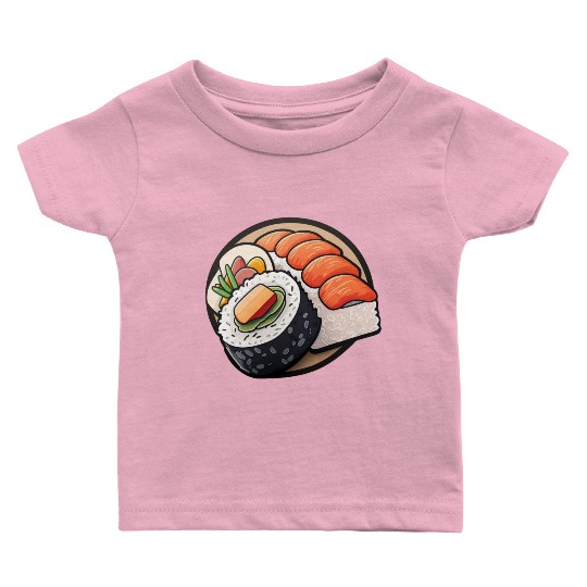 Colourful sushi Baby T Shirts
