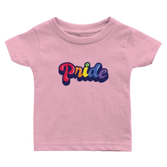 Gay/lesbian Pride retro pride month Baby T Shirts