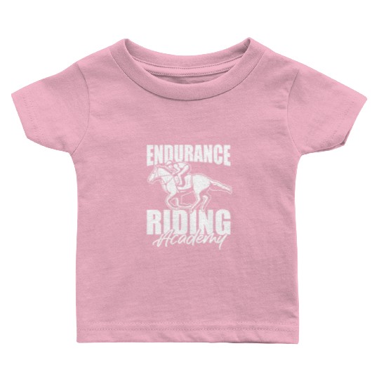 Horse Riding Academy Endurance Riding Baby T Shirts