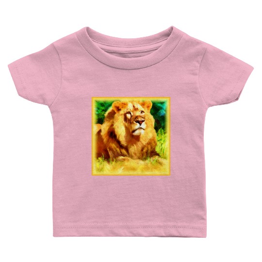 Lion King In The Forest. Buy Now Baby T Shirts