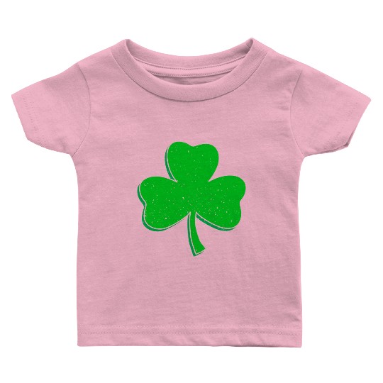 CLOVER LEAF GRUNGE Baby T Shirts