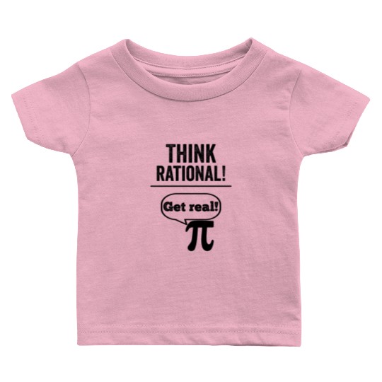 Think Rational Pi Day 2023 Math Geek Baby T Shirts