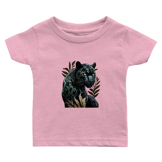 The power of the black panther Baby T Shirts