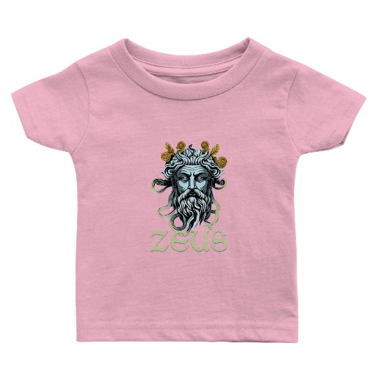 Greek God Zeus Greece Ancient Mythology Baby T Shirts