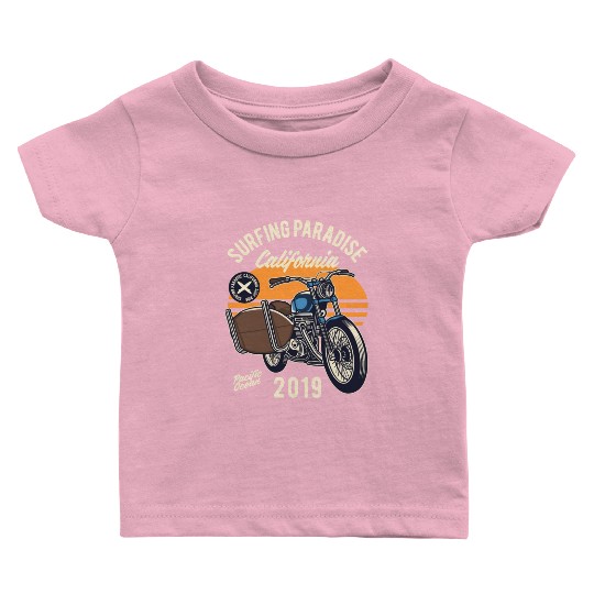 Motorcycle Bike Baby T Shirts