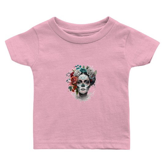 Frida Mexican frida kahlo woman painter art Baby T Shirts
