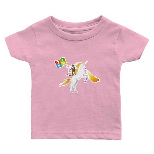 Ninja Cat Unicorn Baby T Shirts