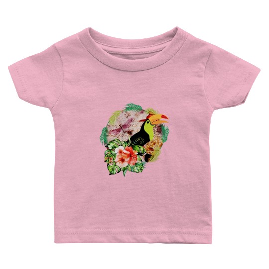Toucan's Magic - Tropical Bird Witchcraft Baby T Shirts
