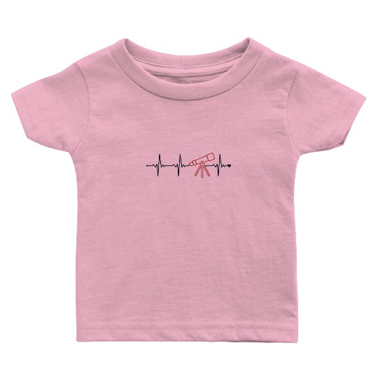 Astronomy Heartbeat Cosmologist Astrophysicist Baby T Shirts