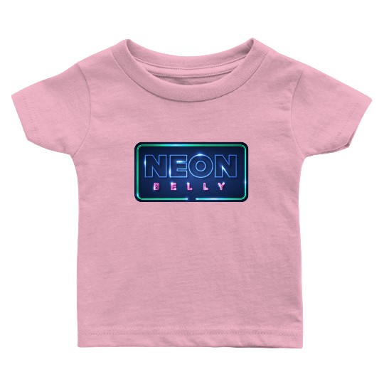 Neon Belly Knee on Belly - BJJ Baby T Shirts