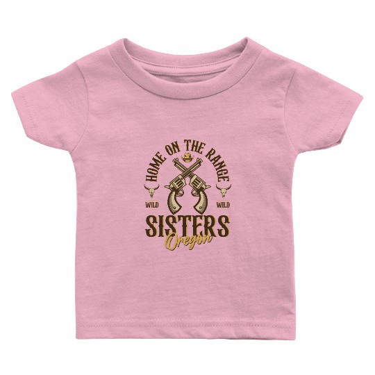 Sisters Oregon wild west town Baby T Shirts