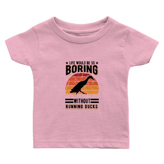 Indian Runner Gift Running Duck Baby T Shirts