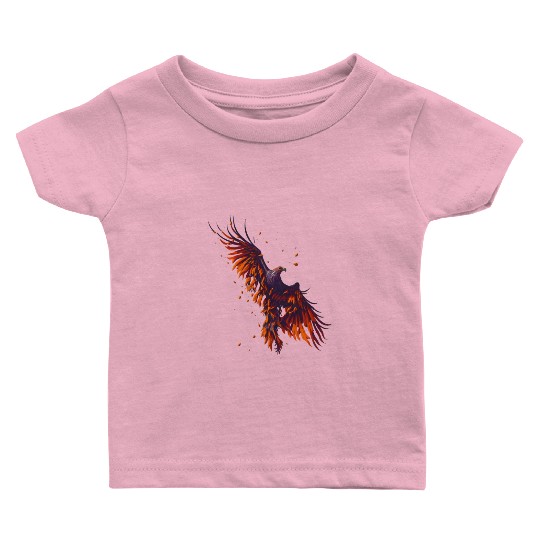 Hawk flying Baby T Shirts