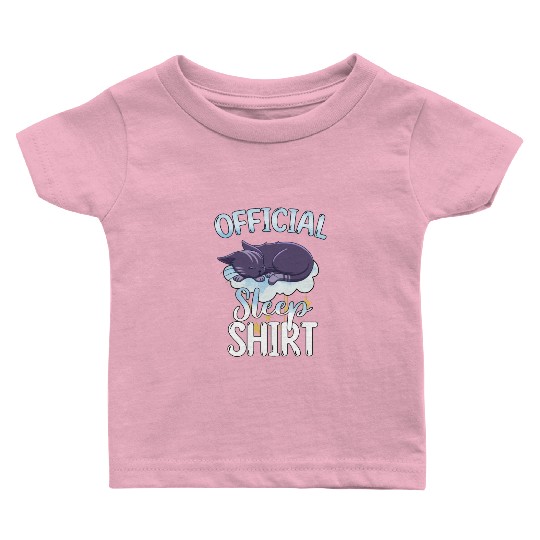 Official Sleep Baby T Shirts Cat