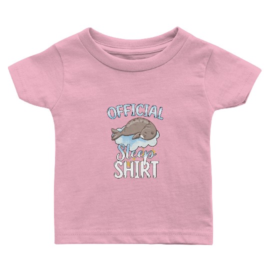 Official Sleep Baby T Shirts Seal