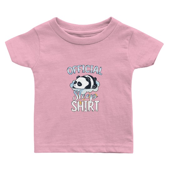 Official Sleep Baby T Shirts Panda