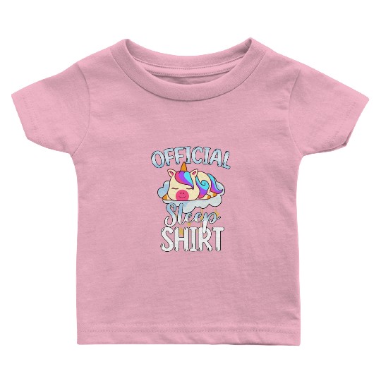 Official Sleep Baby T Shirts Unicorn
