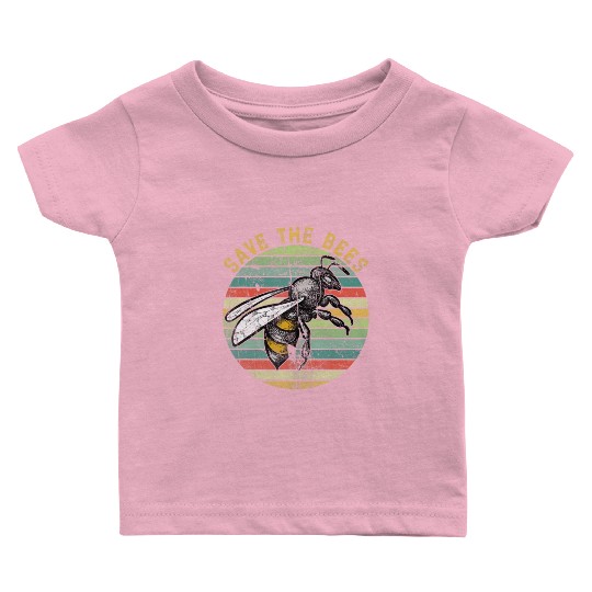 Save the Bees Harvest Succulent Gardening Grass N Baby T Shirts